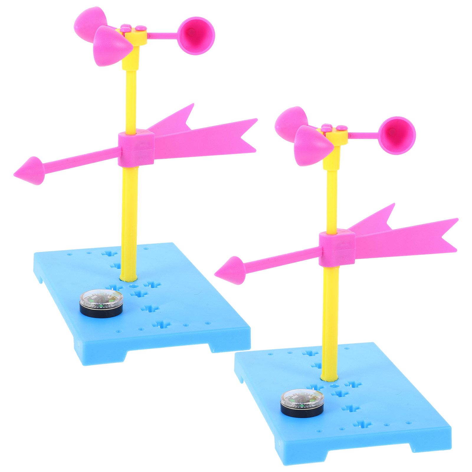 Science Project - 2 Sets de Anemómetros Hechos a