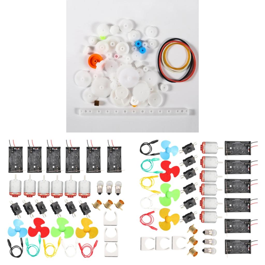 Hobby Is Science - Motors Kits STEM Toy 3V-12V ensamble