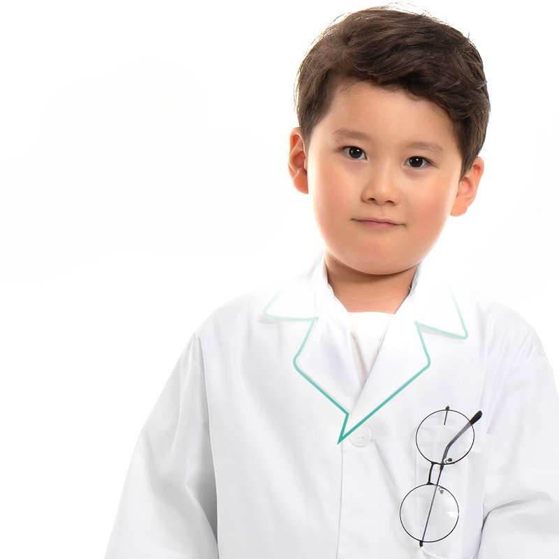 Science Experiment - Abrigos blancos para niños, uniformes para
