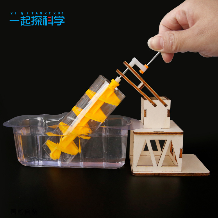 Science Project - Experimento científico, rueda de agua de