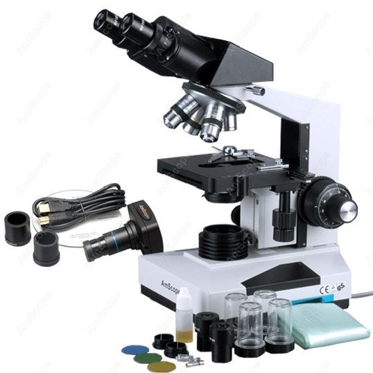 Microscopio Biológico Binocula - Microscope Compound 40X reseña y precio