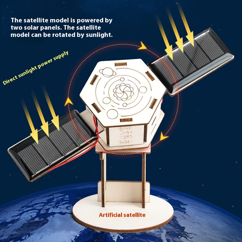 Kit de ensamblaje de satélite  - Science Project reseña y precio