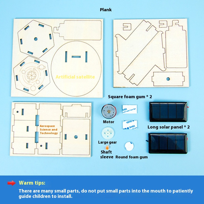 Kit de ensamblaje de satélite  - Science Project reseña y precio