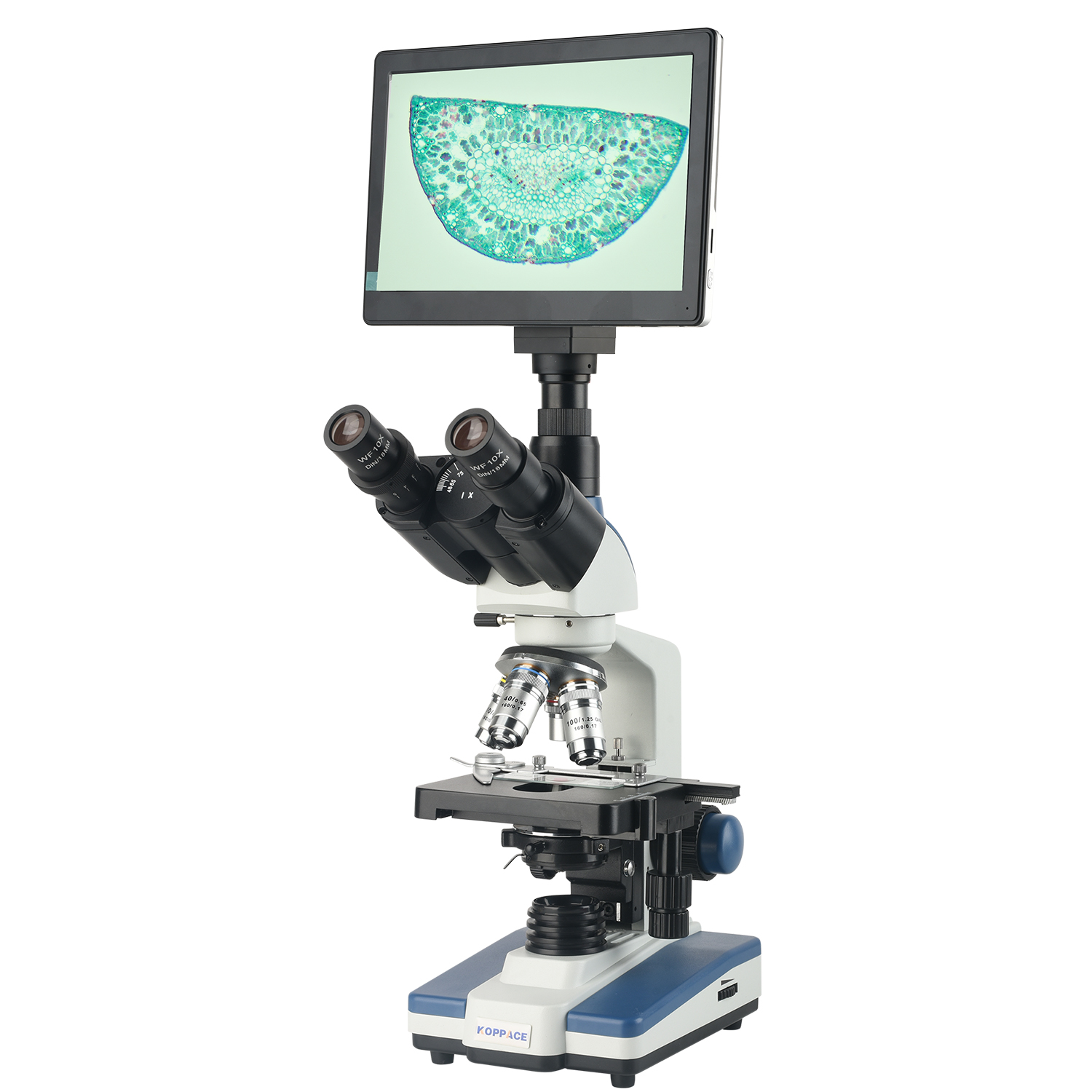Microscopio de laboratorio com - Microscope Compound 40X reseña y precio