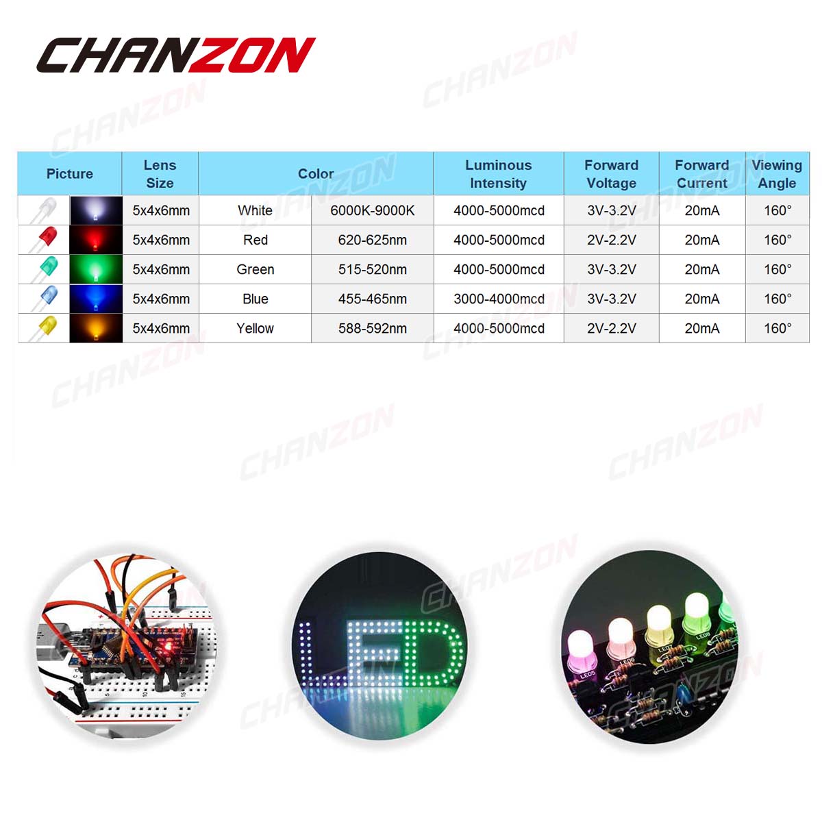100 Uds 5mm diodo LED ovalado  - Hobby Is Science reseña y precio