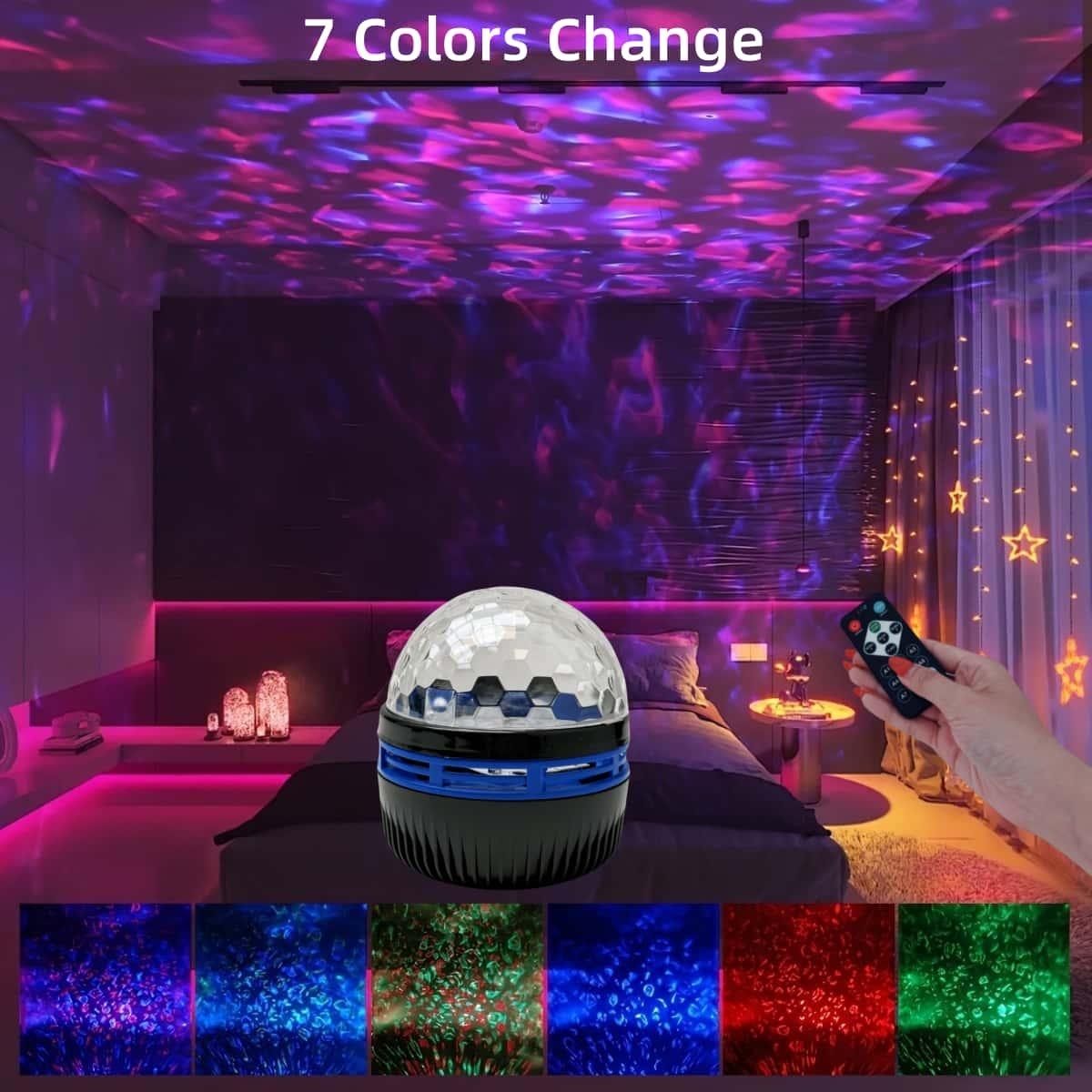 Proyector de Luz RGB de 7 Modo - Planetarium Projector Home reseña y precio