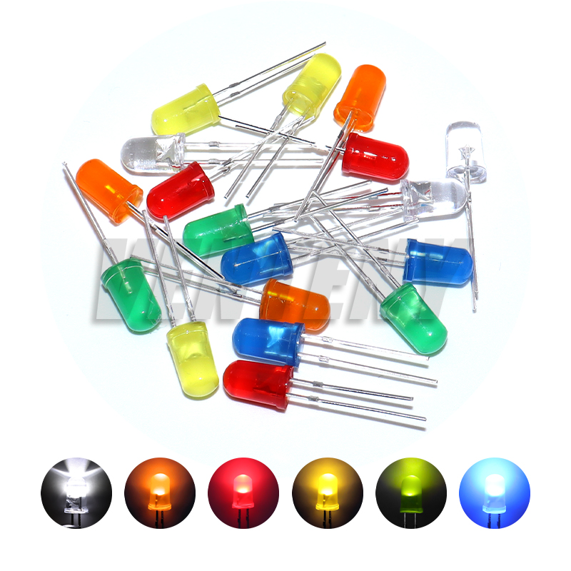 Kit de diodos LED difusos de 5 - Hobby Is Science reseña y precio