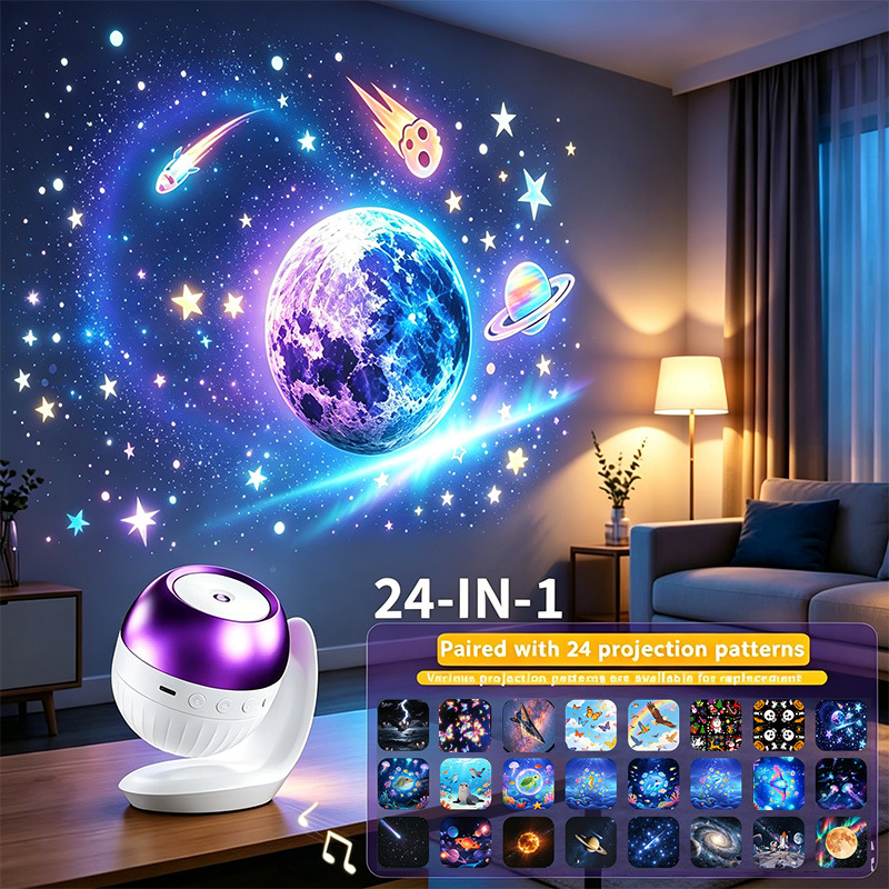 Proyector de Luz Nocturna HD 2 - Planetarium Projector Home reseña y precio