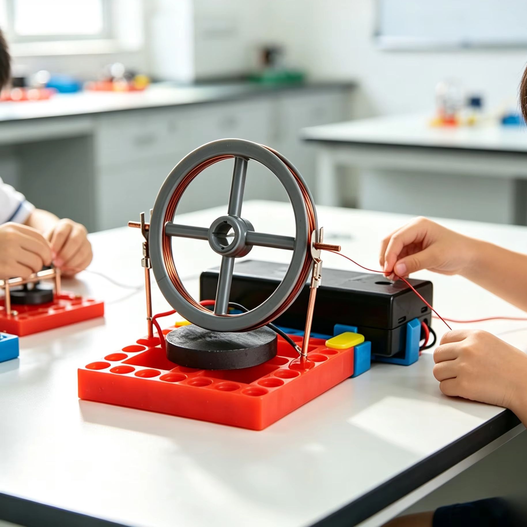 Modelo de Motor Electromagnéti - Hobby Is Science reseña y precio